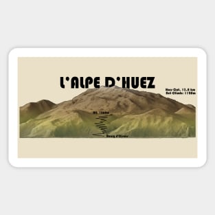 L'Alpe d'Huez Sticker